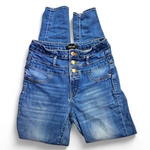 Refuge High Rise Blue Jeans